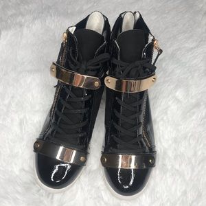 Report Signature fashion sneakers black/gold 7